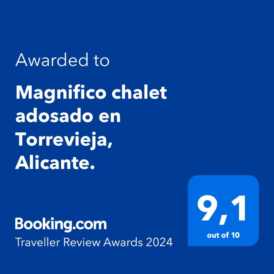 Magnifico Chalet Adosado En Torrevieja, Alicante. Exteriér fotografie